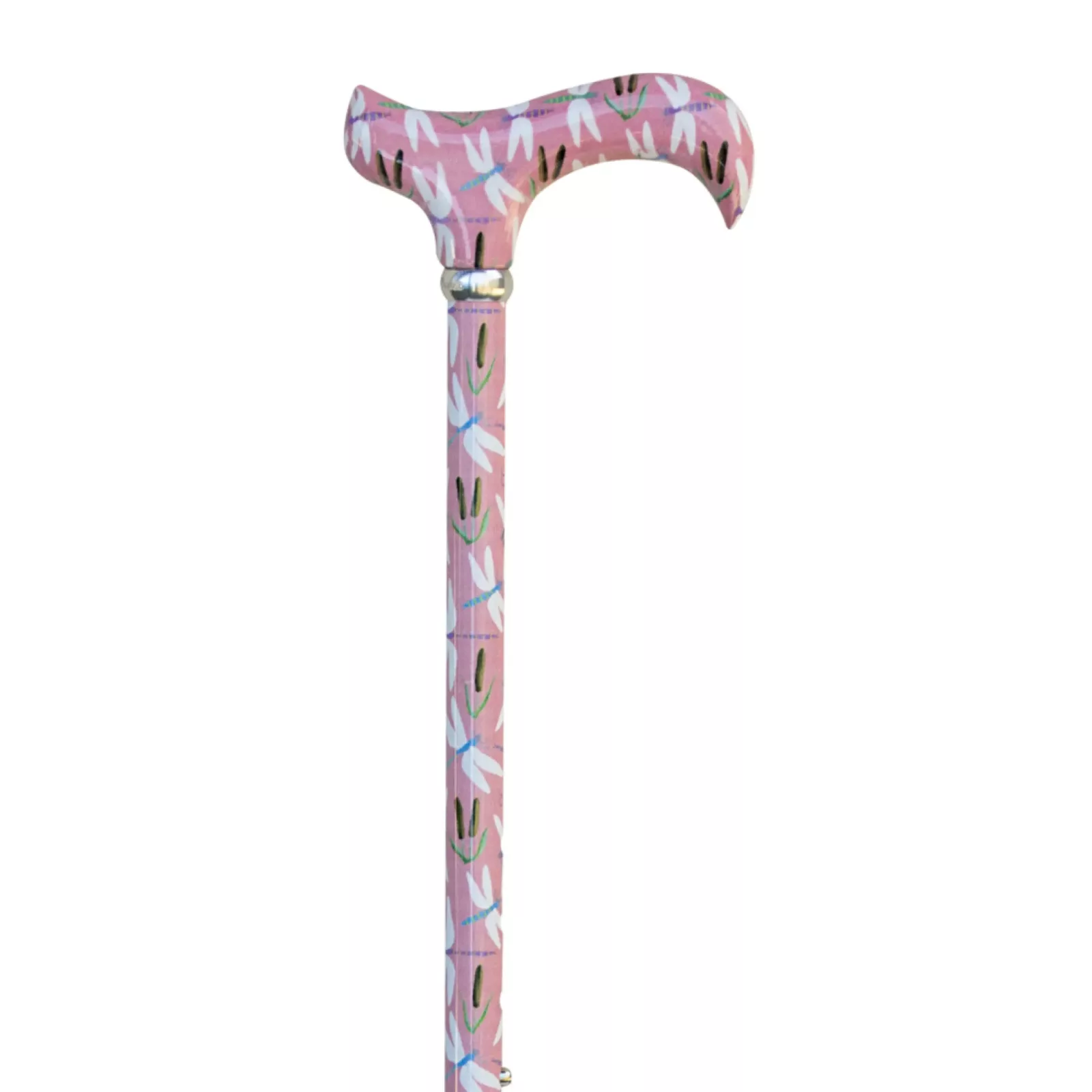 bâton de marche rose