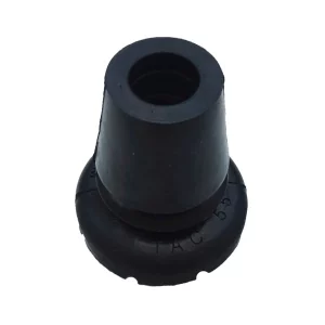 embouts pour cannes 16 mm en caoutchouc noir
