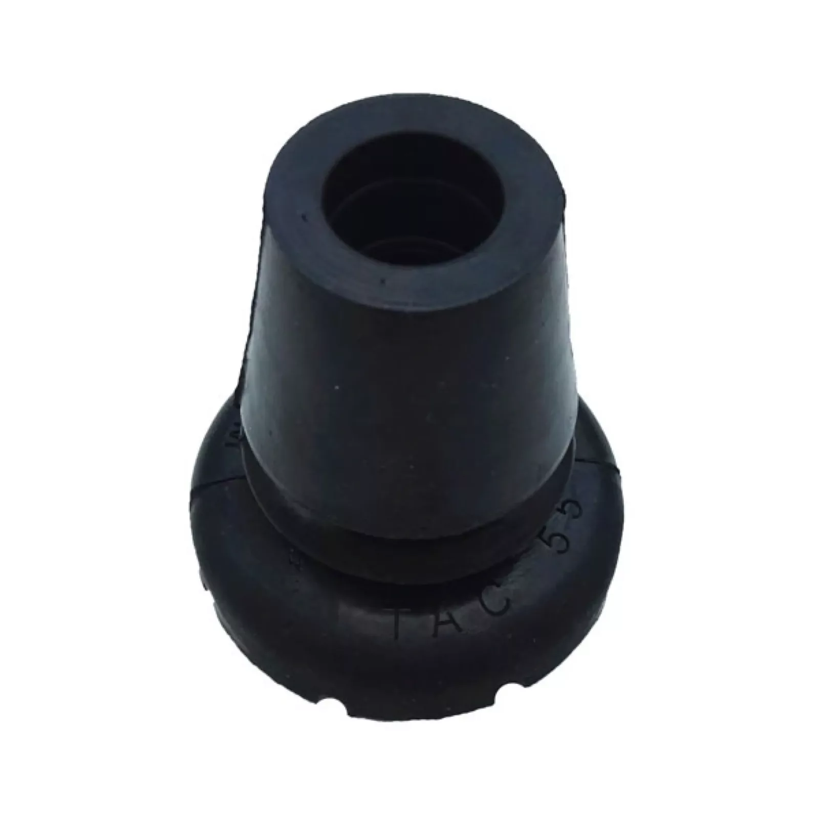 embouts pour cannes 16 mm en caoutchouc noir