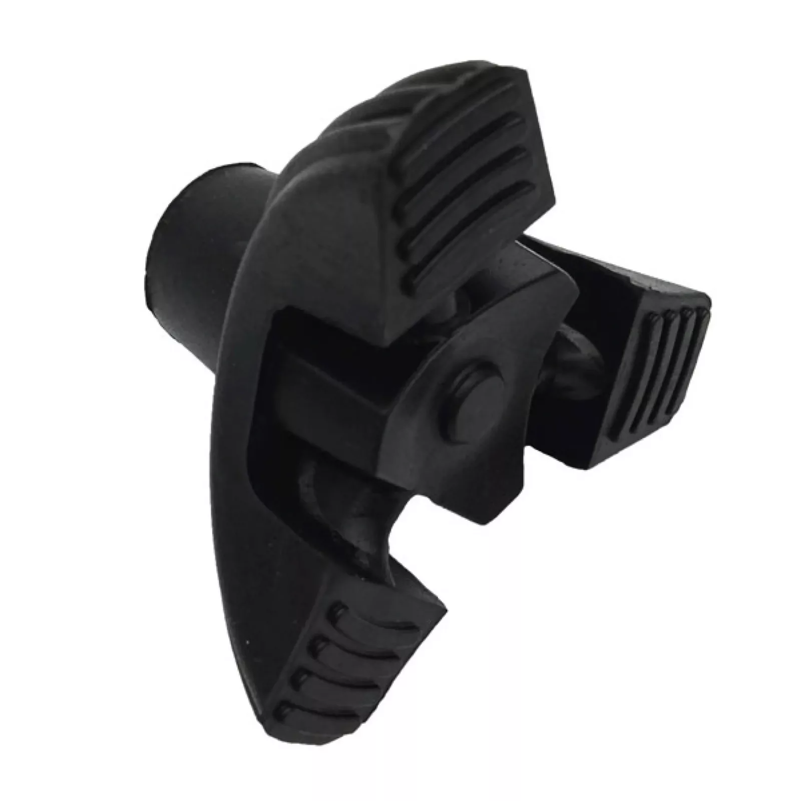 embout pour bâton de marche noir 19 mm (partie inférieure)