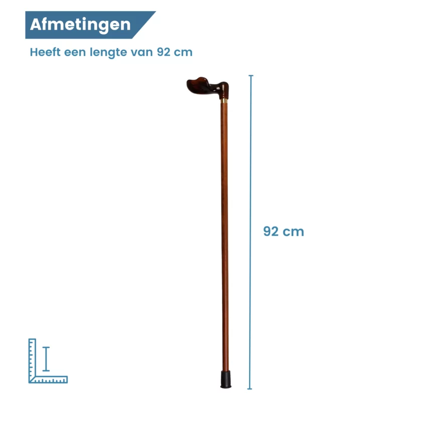 Longueur de la canne : 92 cm
