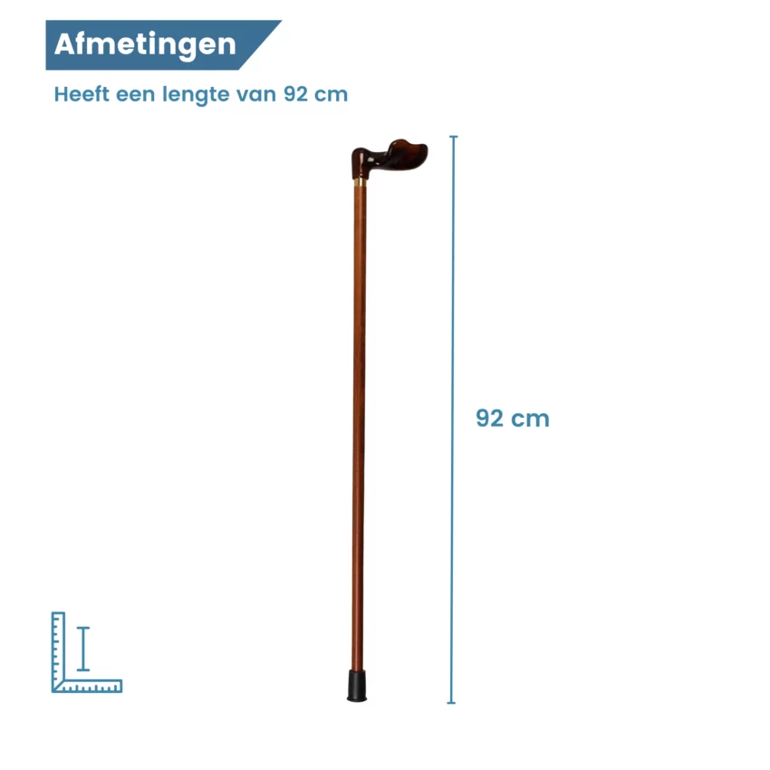 Longueur de la canne : 92 cm