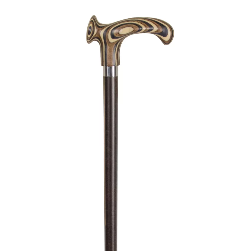 bâton de marche avec poignée ergonomique laminée