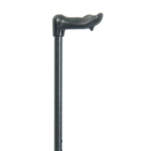 canne de marche ergonomique pour droitier, réglable, noire
