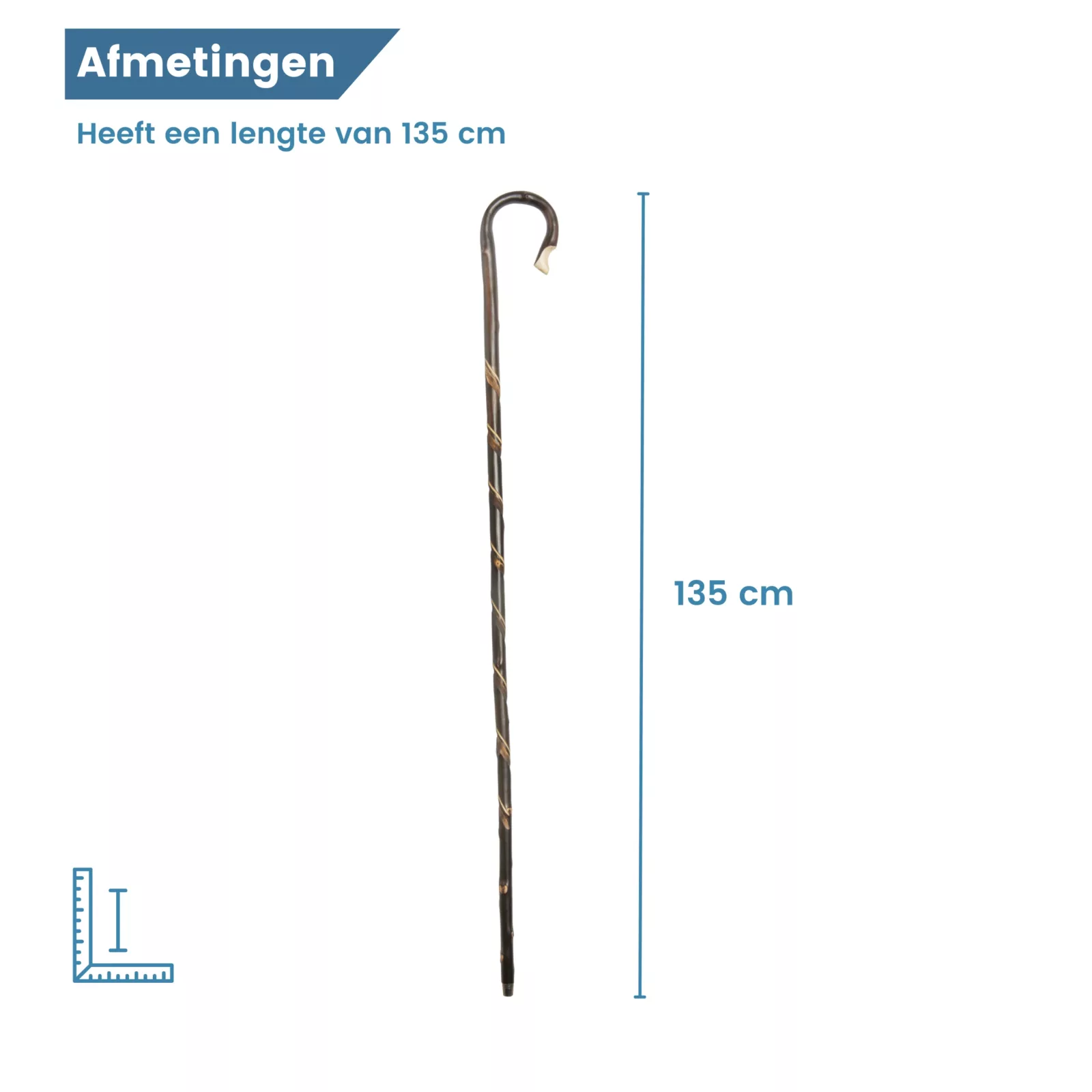 Houlette de berger, longueur 135 cm