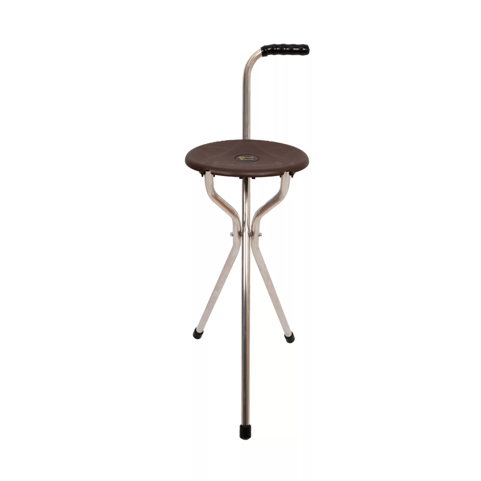 canne-siège tripode trio maxi marron