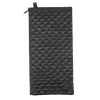 Classic Canes Sac de rangement pour canne de marche pliable - Nylon matelassé - Noir