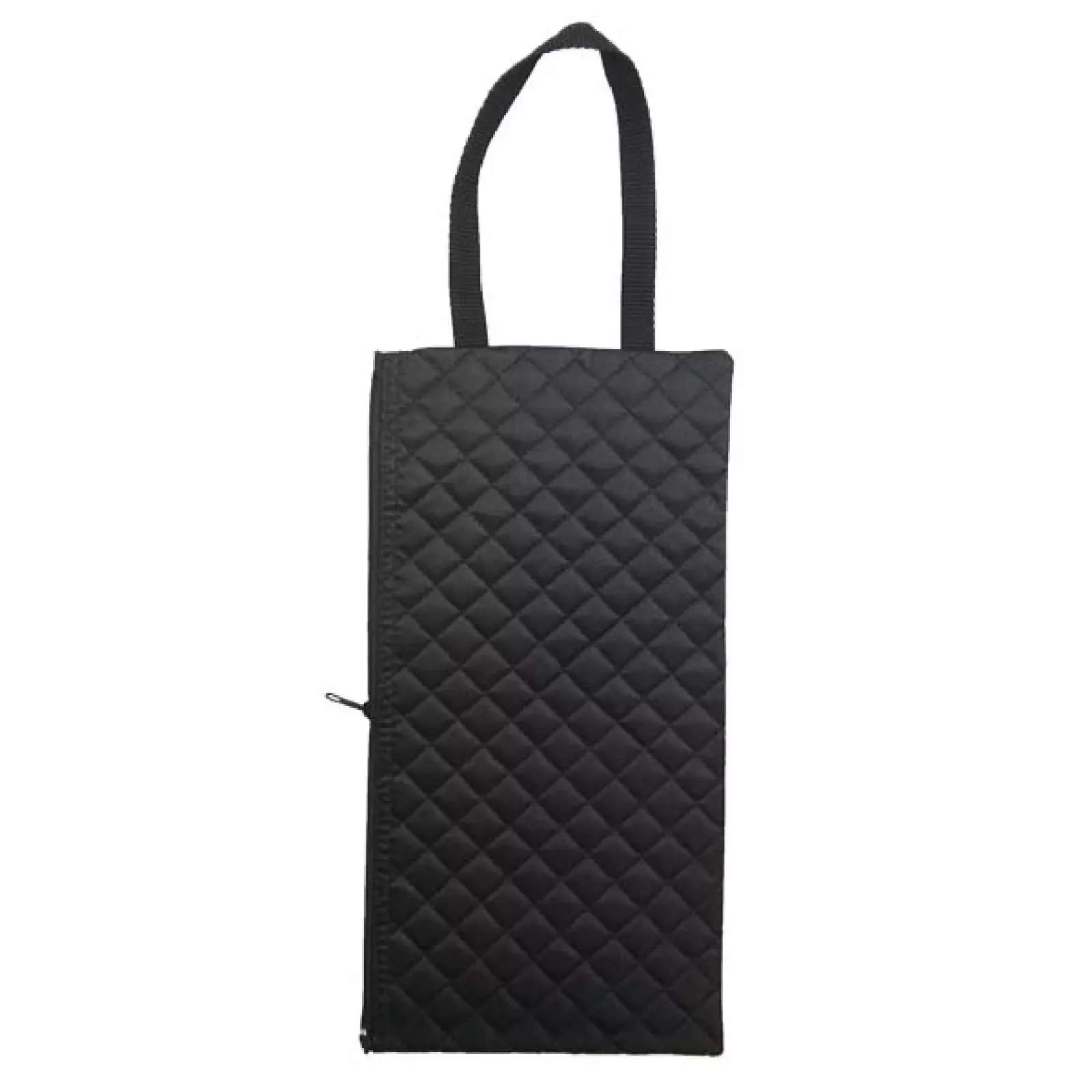 Sac de rangement pour canne de marche noir matelassé