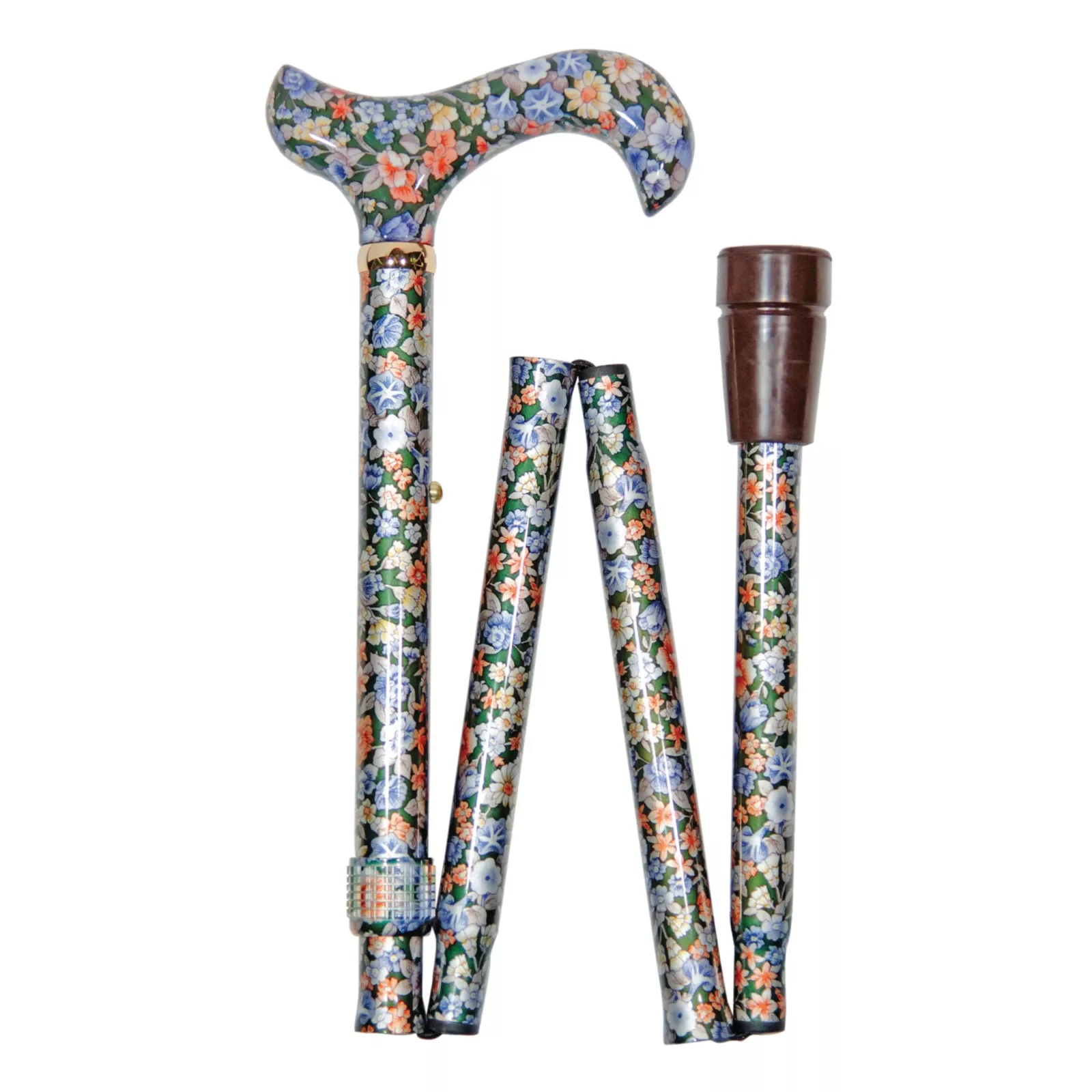 canne pliable, couleur or d'automne