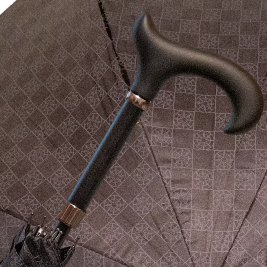 Canne parapluie réglable, diamètre 102 cm