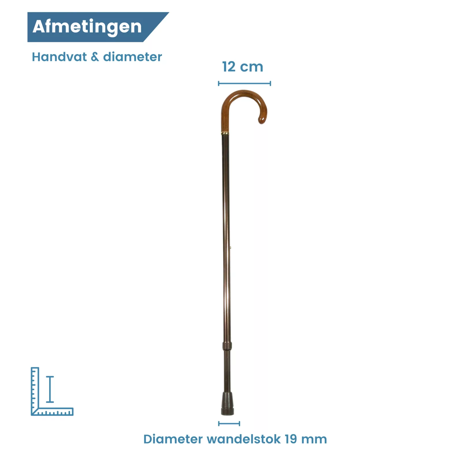 bâton de marche extra-long de diamètre