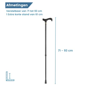 Dimensions des bâtons de marche