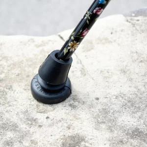 embouts pour cannes noirs 19 mm