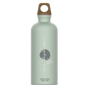 Bouteille d'eau Traveller MyPlanet Repeat verte