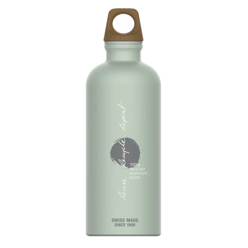 Bouteille d'eau Traveller MyPlanet Repeat verte