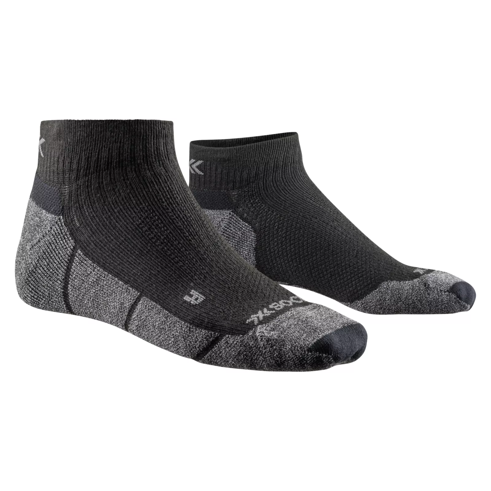 x-socks Chaussettes courtes 42 à 44 Core Natural Low Cut noir