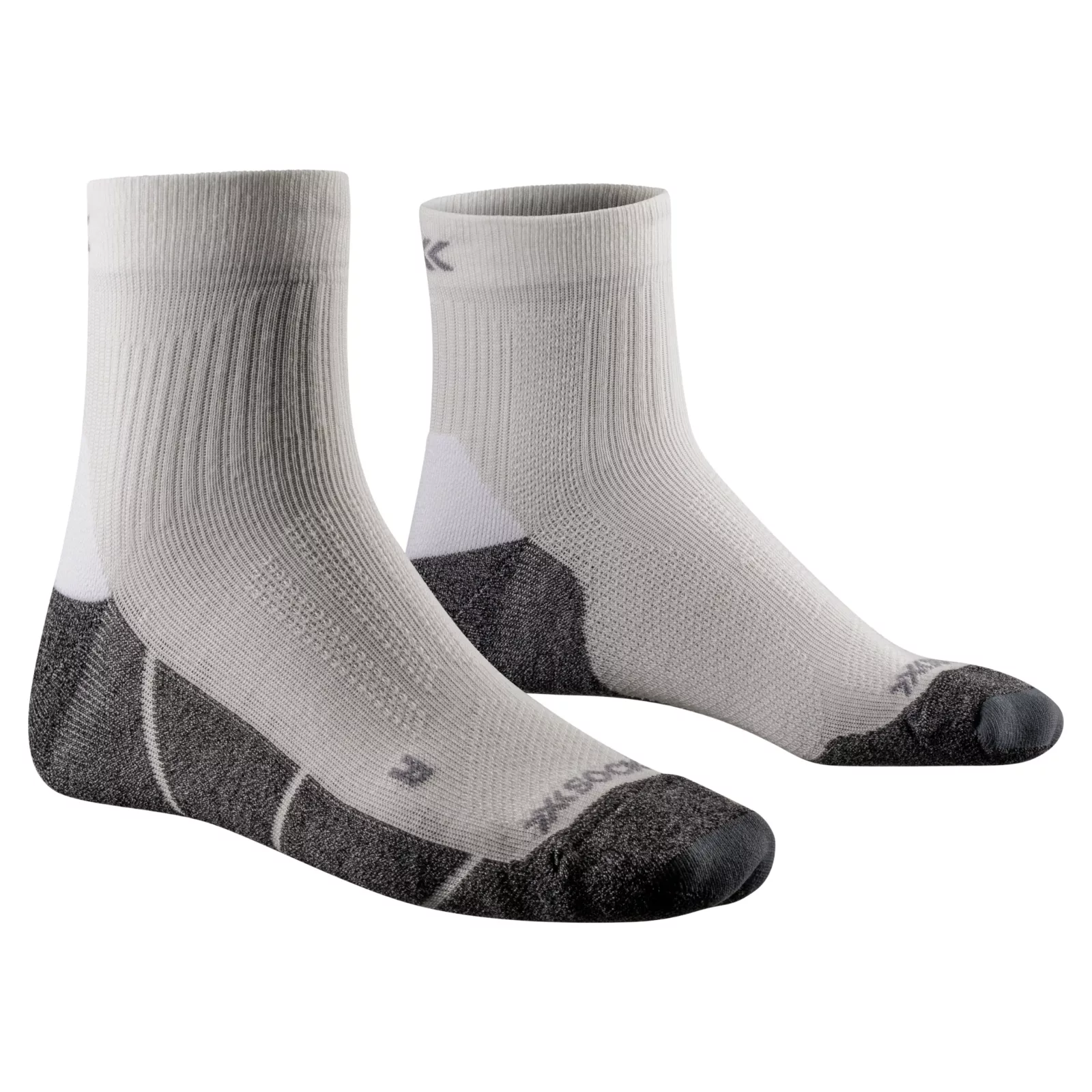 x-socks chaussettes 45 à 47 core natural cheville blanc