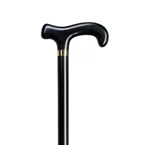 Canne de marche XXL en hêtre noir Goliath