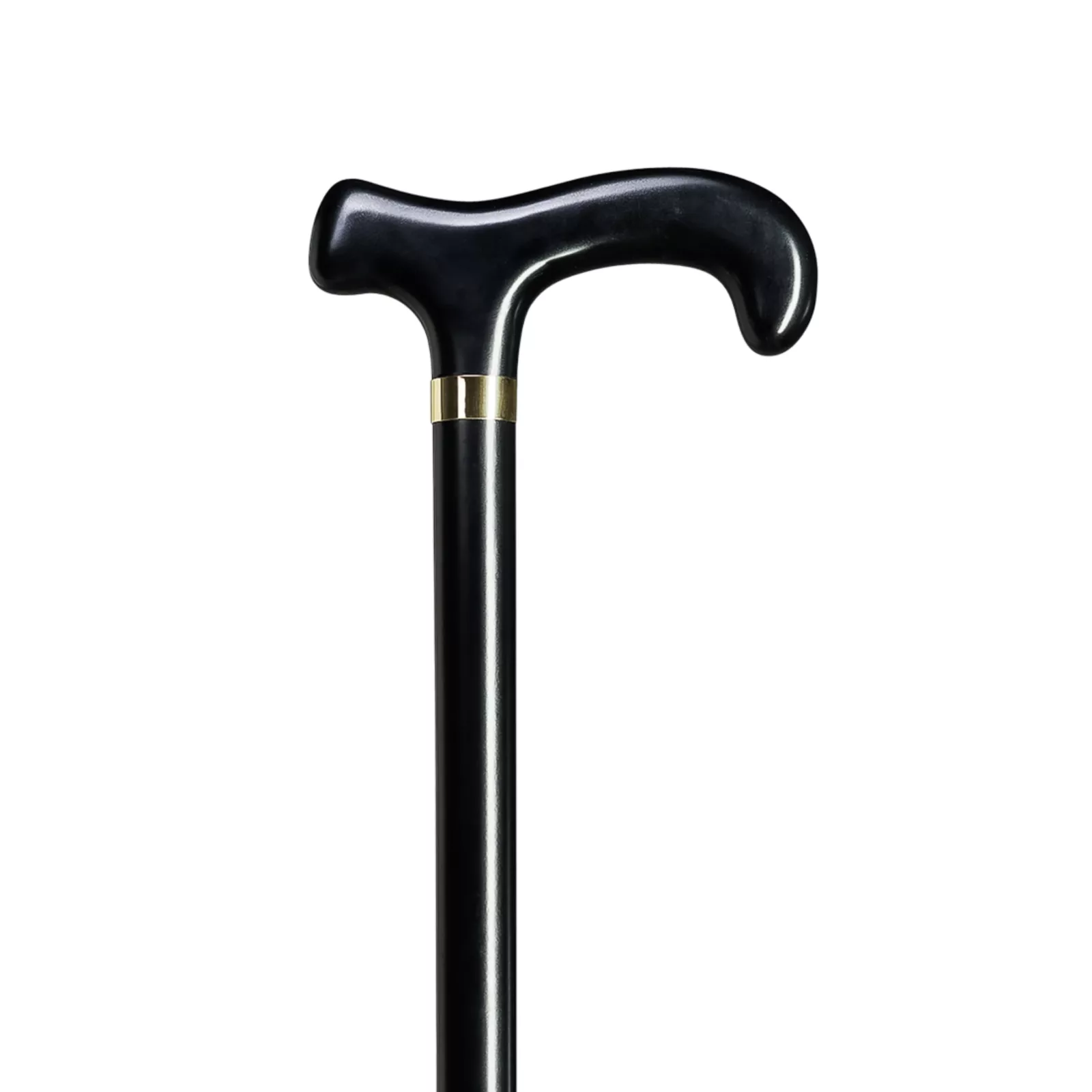 Canne de marche XXL en hêtre noir Goliath